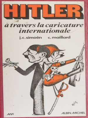 cover image of Hitler à travers la caricature internationale
